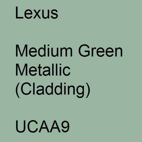 Lexus, Medium Green Metallic (Cladding), UCAA9.